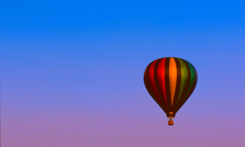 Airship at Sunrise, Virginia — Fine Art Print